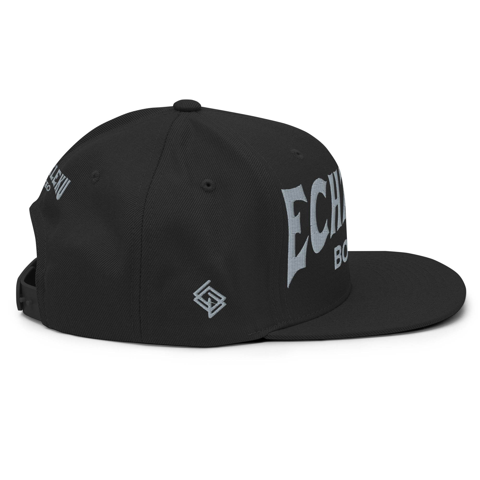 Gorra Echaleku Boxeo Snapback Hat Negro y Gris - Echaleku Boxeo